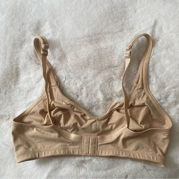 Soma Nude Wireless Bra Unlined 34C Tan Beige - Picture 4 of 8
